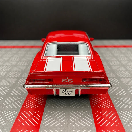 [TOY] 1:36 Chevrolet 1969 Camaro SS Red Model Car Die-Cast