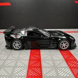 [TOY] 1:36 Chevrolet 2005 Corvette C6-R Glossy Black Model Car Die-Cast