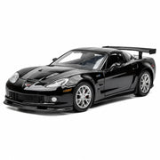 Chevrolet 2005 Corvette C6-R Glossy الأسود 1:36 – مجسم سيارة معدني للعرض