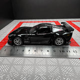 [TOY] 1:36 Chevrolet 2005 Corvette C6-R Glossy Black Model Car Die-Cast