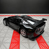[TOY] 1:36 Chevrolet 2005 Corvette C6-R Glossy Black Model Car Die-Cast
