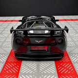 [TOY] 1:36 Chevrolet 2005 Corvette C6-R Glossy Black Model Car Die-Cast