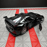 [TOY] 1:36 Chevrolet 2005 Corvette C6-R Glossy Black Model Car Die-Cast