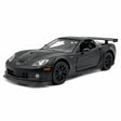 [TOY] 1:36 Chevrolet 2005 Corvette C6-R Matte Black Model Car Die-Cast
