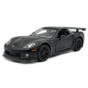 Chevrolet 2005 Corvette C6-R Matte الأسود 1:36 – مجسم سيارة معدني للعرض