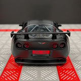 [TOY] 1:36 Chevrolet 2005 Corvette C6-R Matte Black Model Car Die-Cast