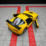 [TOY] 1:36 Chevrolet 2005 Corvette C6-R Yellow Model Car Die-Cast