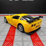 [TOY] 1:36 Chevrolet 2005 Corvette C6-R Yellow Model Car Die-Cast