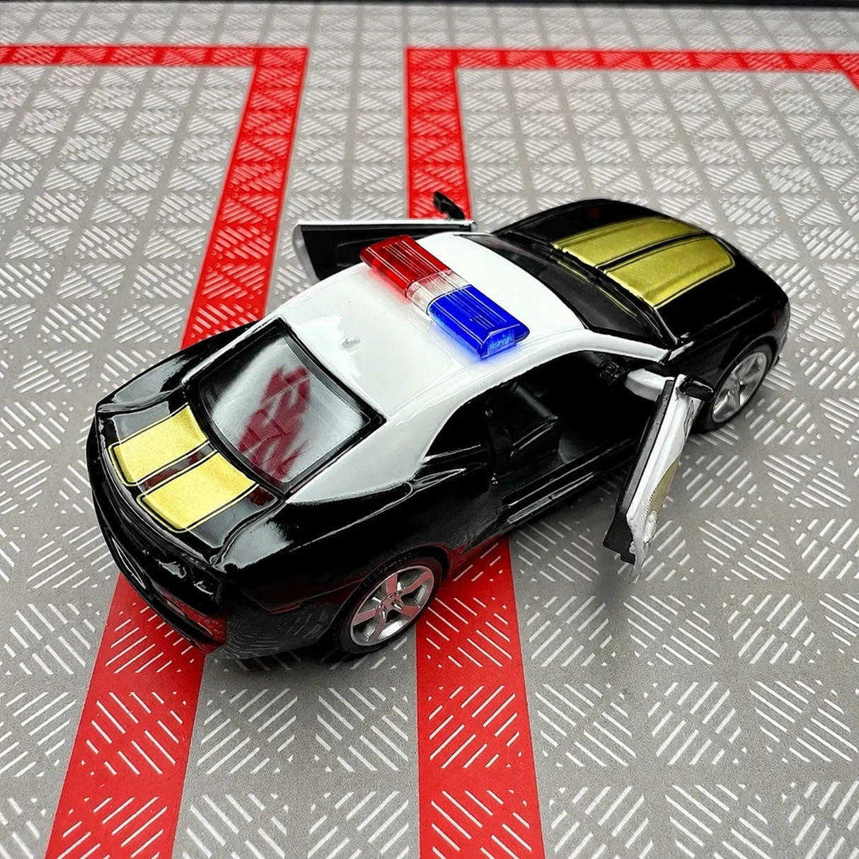 [TOY] 1:36 Chevrolet 2010 Camaro Police Model Car Die-Cast