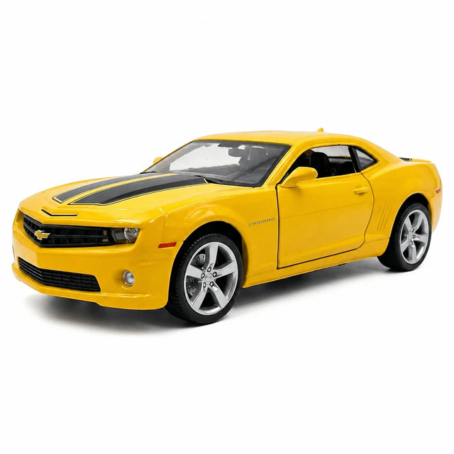 [TOY] 1:36 Chevrolet 2010 Camaro Yellow Model Car Die-Cast