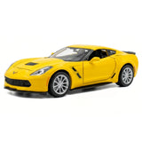 [TOY] 1:36 Chevrolet 2014 Corvette C7 Yellow Model Car Die-Cast