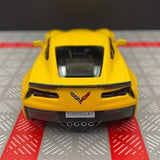 [TOY] 1:36 Chevrolet 2014 Corvette C7 Yellow Model Car Die-Cast