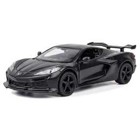 [TOY] 1:36 Chevrolet 2023 Corvette Z06 Black Model Car Die-Cast