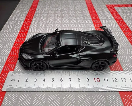 [TOY] 1:36 Chevrolet 2023 Corvette Z06 Black Model Car Die-Cast