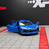 [TOY] 1:36 Chevrolet 2023 Corvette Z06 Blue Model Car Die-Cast