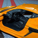 [TOY] 1:36 Chevrolet 2023 Corvette Z06 Orange Model Car Die-Cast