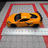 [TOY] 1:36 Chevrolet 2023 Corvette Z06 Orange Model Car Die-Cast