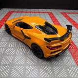 [TOY] 1:36 Chevrolet 2023 Corvette Z06 Orange Model Car Die-Cast