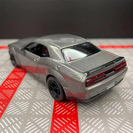 [TOY] 1:36 Dodge 2018 Challenger SRT Demon Gray Model Car Die-Cast