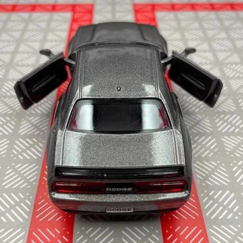 [TOY] 1:36 Dodge 2018 Challenger SRT Demon Gray Model Car Die-Cast