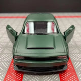 [TOY] 1:36 Dodge 2018 Challenger SRT Demon Green Model Car Die-Cast