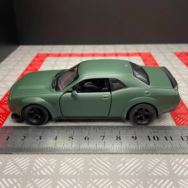 [TOY] 1:36 Dodge 2018 Challenger SRT Demon Green Model Car Die-Cast