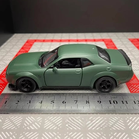 [TOY] 1:36 Dodge 2018 Challenger SRT Demon Green Model Car Die-Cast