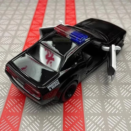 [TOY] 1:36 Dodge 2018 Challenger SRT Demon Police Model Car Die-Cast
