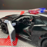 [TOY] 1:36 Dodge 2018 Challenger SRT Demon Police Model Car Die-Cast