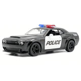 [TOY] 1:36 Dodge 2018 Challenger SRT Demon Police Model Car Die-Cast