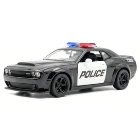 [TOY] 1:36 Dodge 2018 Challenger SRT Demon Police Model Car Die-Cast