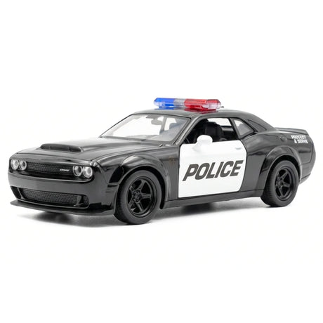 [TOY] 1:36 Dodge 2018 Challenger SRT Demon Police Model Car Die-Cast