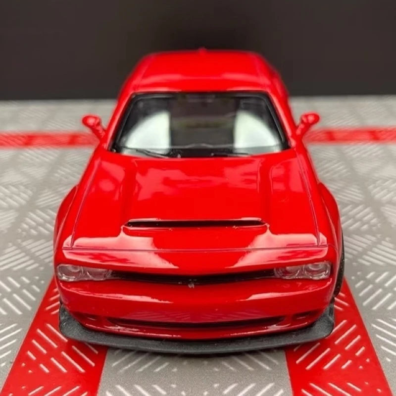 [TOY] 1:36 Dodge 2018 Challenger SRT Demon Red Model Car Die-Cast