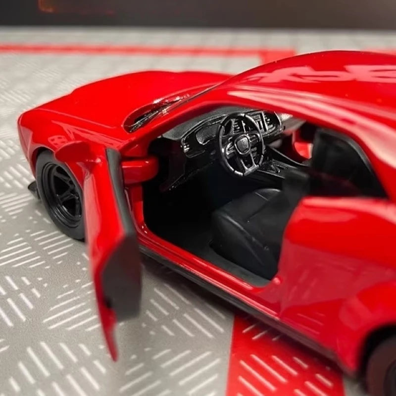 [TOY] 1:36 Dodge 2018 Challenger SRT Demon Red Model Car Die-Cast