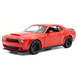 [TOY] 1:36 Dodge 2018 Challenger SRT Demon Red Model Car Die-Cast