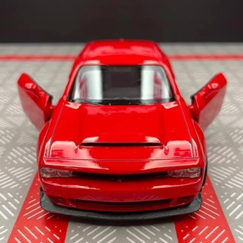 [TOY] 1:36 Dodge 2018 Challenger SRT Demon Red Model Car Die-Cast