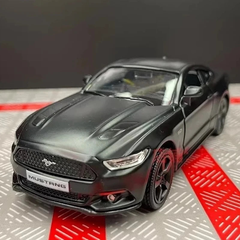 [TOY] 1:36 Ford 2015 Mustang Black Model Car Die-Cast