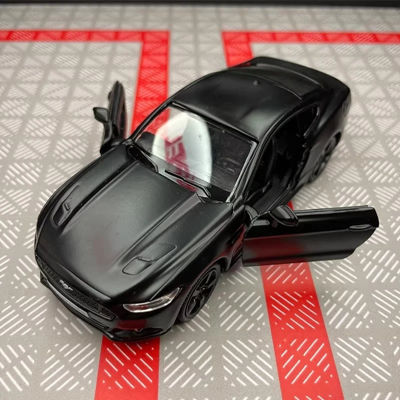 [TOY] 1:36 Ford 2015 Mustang Black Model Car Die-Cast