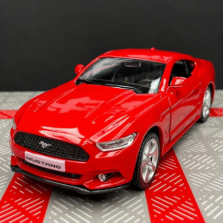 [TOY] 1:36 Ford 2015 Mustang Red Model Car Die-Cast