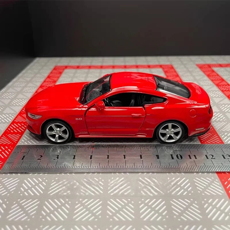 [TOY] 1:36 Ford 2015 Mustang Red Model Car Die-Cast