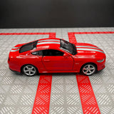[TOY] 1:36 Ford 2015 Mustang Red Stripe Model Car Die-Cast