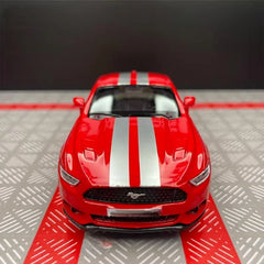 [TOY] 1:36 Ford 2015 Mustang Red Stripe Model Car Die-Cast