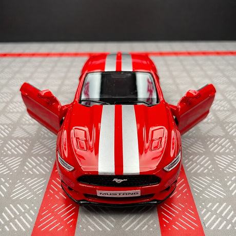 [TOY] 1:36 Ford 2015 Mustang Red Stripe Model Car Die-Cast