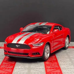 [TOY] 1:36 Ford 2015 Mustang Red Stripe Model Car Die-Cast