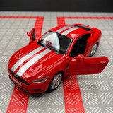 [TOY] 1:36 Ford 2015 Mustang Red Stripe Model Car Die-Cast