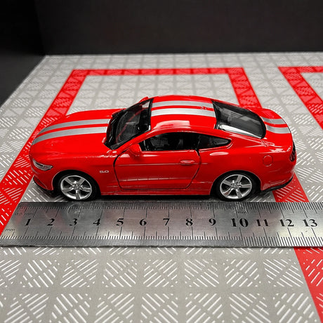 [TOY] 1:36 Ford 2015 Mustang Red Stripe Model Car Die-Cast