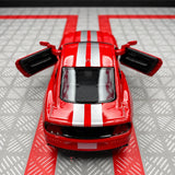 [TOY] 1:36 Ford 2015 Mustang Red Stripe Model Car Die-Cast