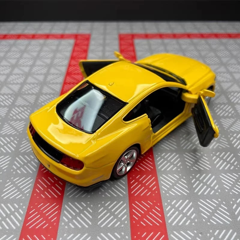 [TOY] 1:36 Ford 2015 Mustang Yellow Model Car Die-Cast