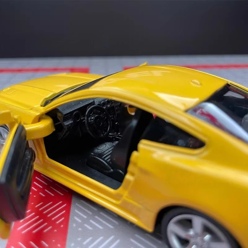[TOY] 1:36 Ford 2015 Mustang Yellow Model Car Die-Cast