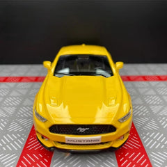 [TOY] 1:36 Ford 2015 Mustang Yellow Model Car Die-Cast